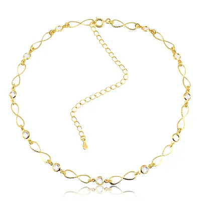 Choker Elo Infinito e Zircônias