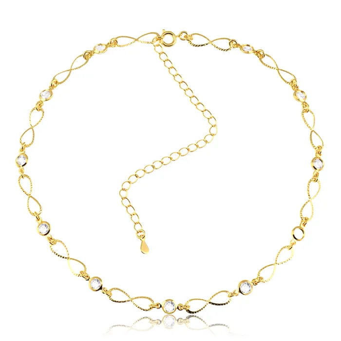Choker Elo Infinito e Zircônias