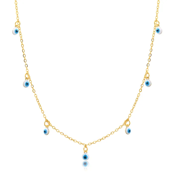 Colar Cartier com mini olho grego