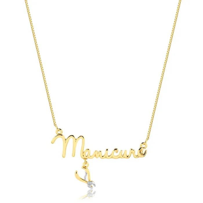 Colar profissões Manicure