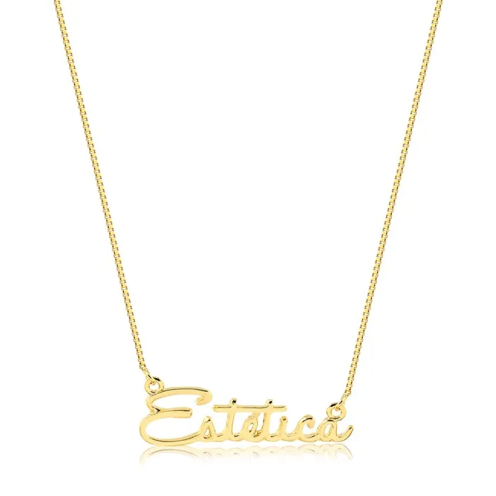 Colar Profissões Estética