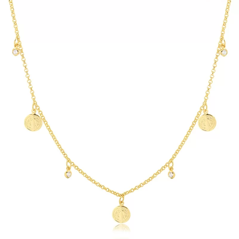 Colar com Medalhas de São Bento