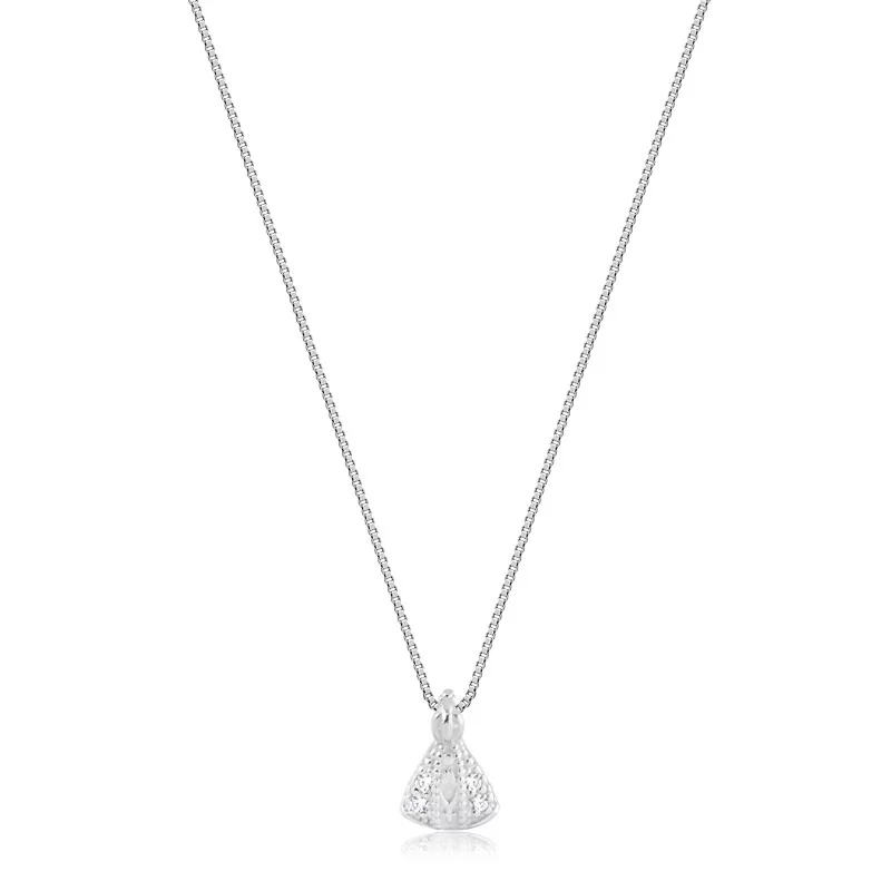 Colar de Nossa Senhora em Prata